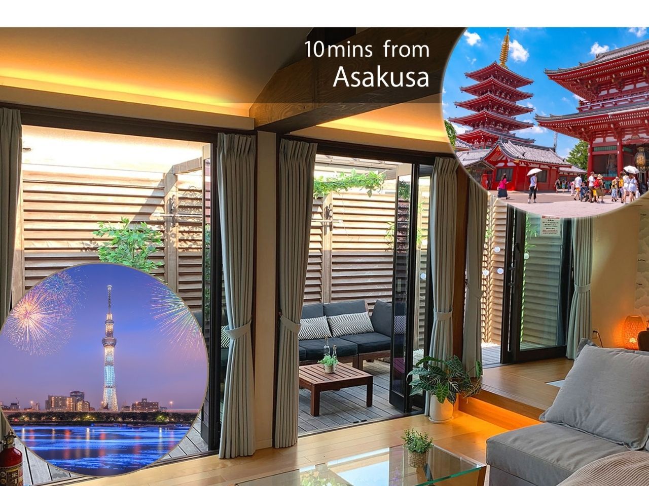 すけ様　東京　自宅 東京都葛飾区で宿泊なら一棟貸しゲストハウスで｜KandoStay 浅草EASTテラス