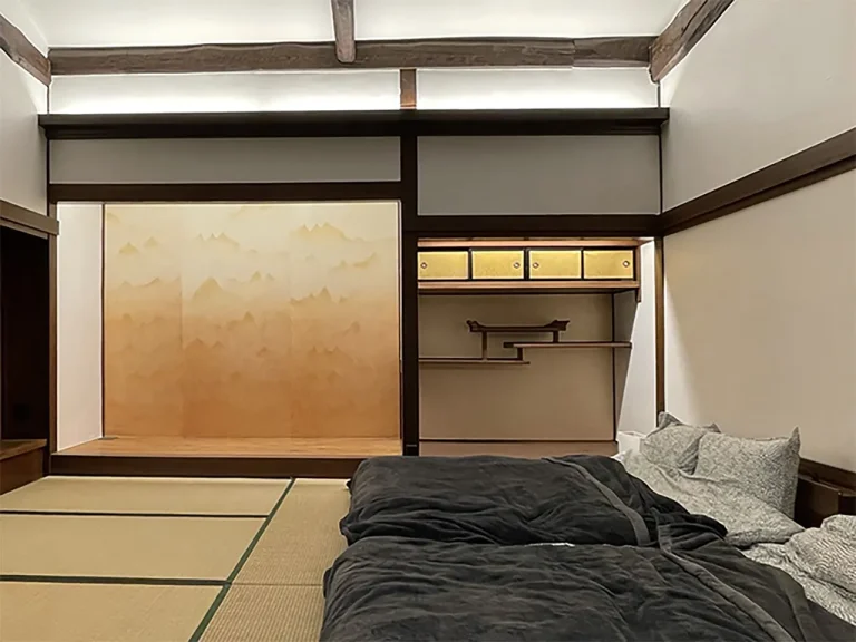 八ヶ岳FUJIYAMAテラス 寝室③ 　ダブルベッド✕２