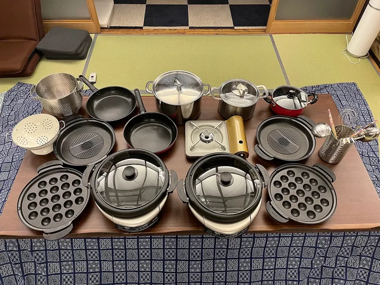 八ヶ岳FUJIYAMAテラス キッチン：鍋・調理器具