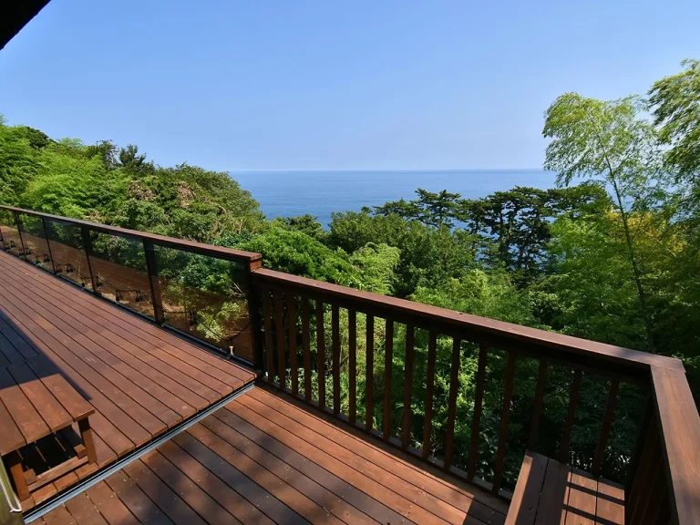 伊豆稲取テラス テラス テラス：海を見ながらBBQが出来ます