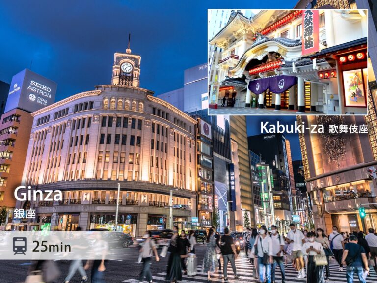 TOKYOテラス 銀座 | 電車で25分
